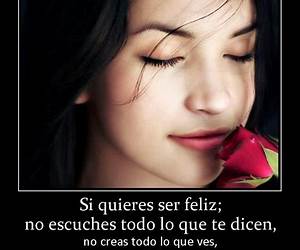 ¿Quieres ser feliz?