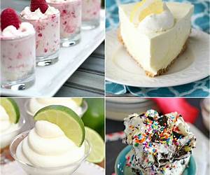 25 No Bake DessertsPies, Cakes, Cheesecakes