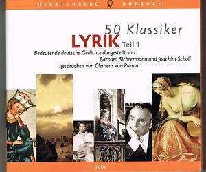 50 Klassiker LYRIK. Bedeutende deutsche Gedichte.