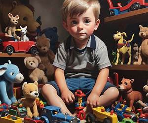 A Boy and His Toys