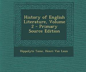 An Outline-History of English Literature Volume 2: Since Milton