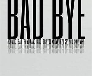 Bad Bye, Good Bye