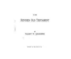 Companion to the Old Testament: For the Interpreter Within Each of Us