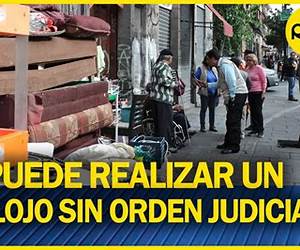 El desalojo