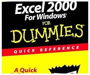 Excel 2000 for Windows For Dummies Quick Reference Excel 2000 for Windows For Dummies Quick Reference