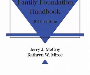 Family Foundation Handbook (2013)