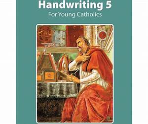 Handwriting 5 For Young Cathholics