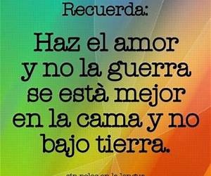 Haz el amor y no la cama