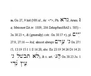 Hebrew Word Study: A Hebrew Teacher