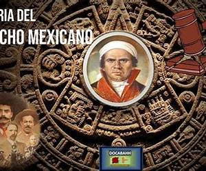 Historia del derecho mexicano