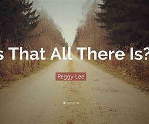 Is that all there is?