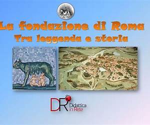 La fondazione di Roma: REX. 753 a.c. L
