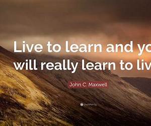 Learning to Live