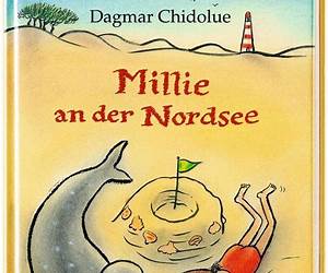 Millie an der Nordsee