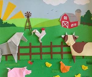 Origami Farm: 35 farmyard favorites to fold in an instant