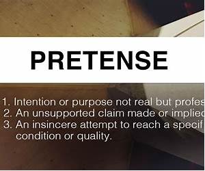 Pretence