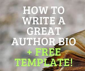 Secrets to a Great Author Biography