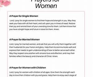 Spiritual Prayers for Women (Closer Talk with God, #1)