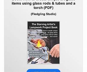 The Starving Artist's Lampwork Project Book: How to Create Unique Art Glass Items Using Glass Rods \u0026 Tubes and a Torch The Starving Artist's Lampwork Project Book: How to Create Unique Art Glass Items Using Glass Rods \u0026 Tubes and a Torch