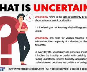 Uncertain Meanings Uncertain Meanings