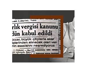 Varlık Vergisi Gerçeği