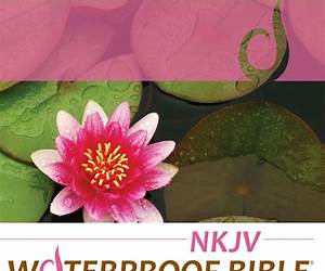 Waterproof BibleNKJVLily Pad Waterproof BibleNKJVLily Pad