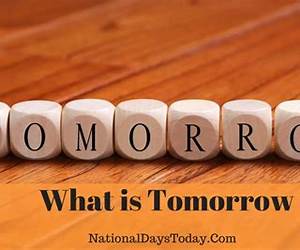 What Happens Tomorrow