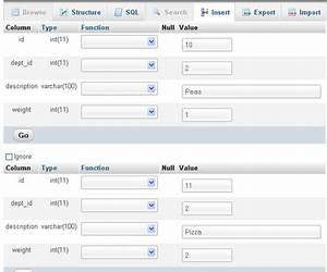 phpMyAdmin Starter phpMyAdmin Starter
